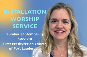 Rev. Tricia Young Installation Worship Service