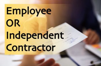 Employee OR Independent Contractor