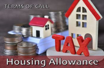 Terms of Call – Housing Allowance