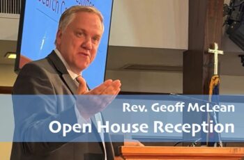 June 15 | Rev. Geoff McLean Open House Reception
